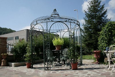 Gazebo in ferro battuto